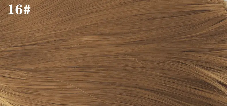 Black Hair Hoop Wig for High Cranial Top Covering