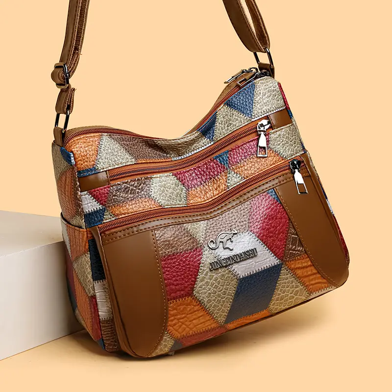 Retro Ethnic Shoulder Bag Large Capacity Women's Bag - Image 4