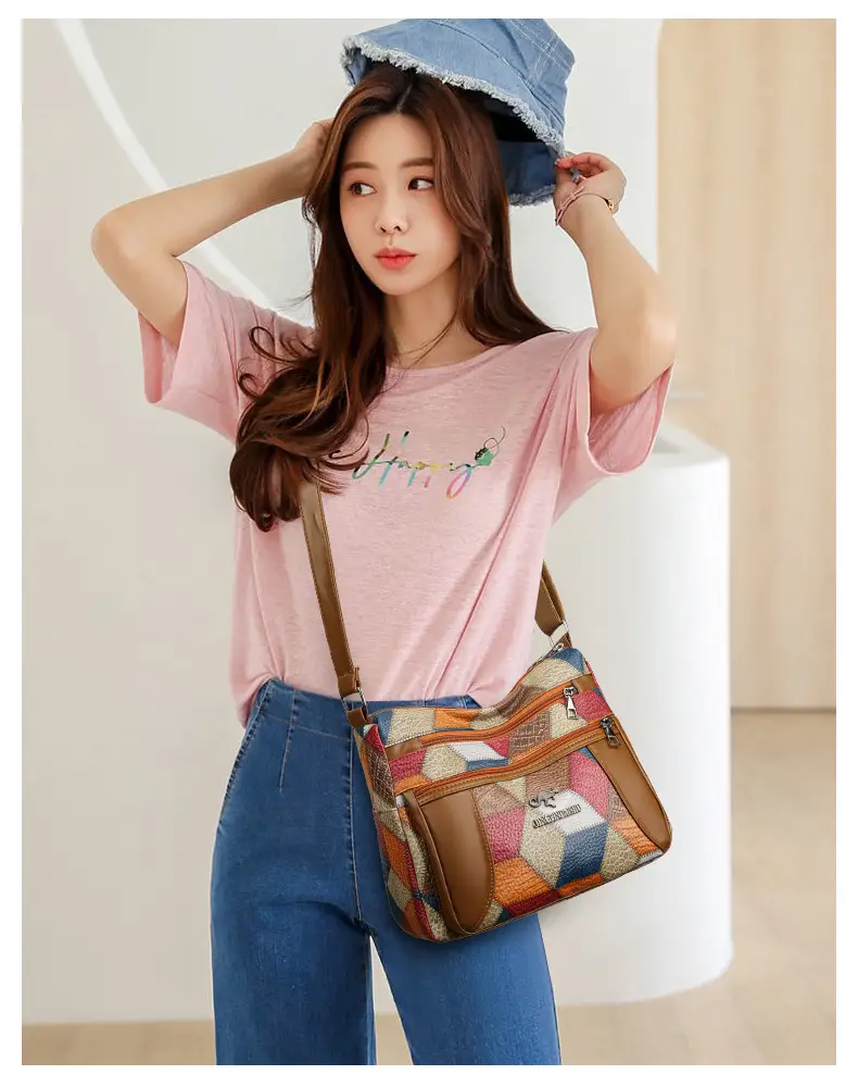Retro Ethnic Shoulder Bag Large Capacity Women's Bag — feature 15