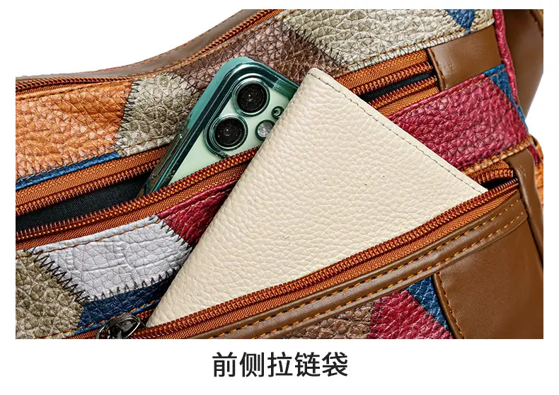 Retro Ethnic Shoulder Bag Large Capacity Women's Bag — feature 27