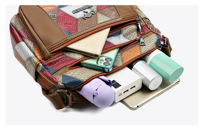 Retro Ethnic Shoulder Bag Large Capacity Women's Bag — feature 31