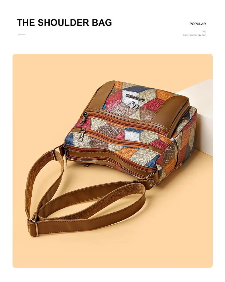 Retro Ethnic Shoulder Bag Large Capacity Women's Bag — feature 8