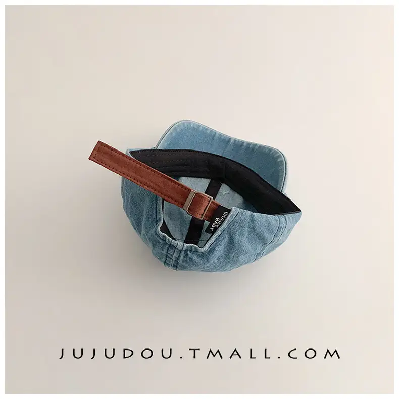 Lucky Ins Denim Baseball Cap for Boys Girls Sunshade Cap — feature 7