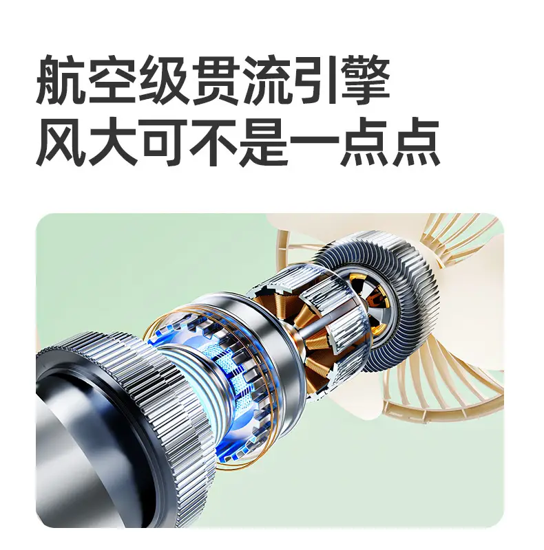 Octopus 2000mAh Portable Fan with Charging Cable — feature 22
