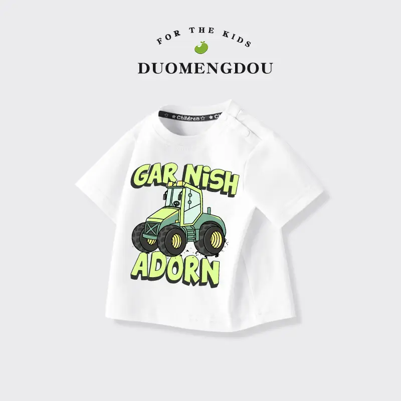 Boys Cotton Round Neck T-Shirt Blue 2025 - Image 8