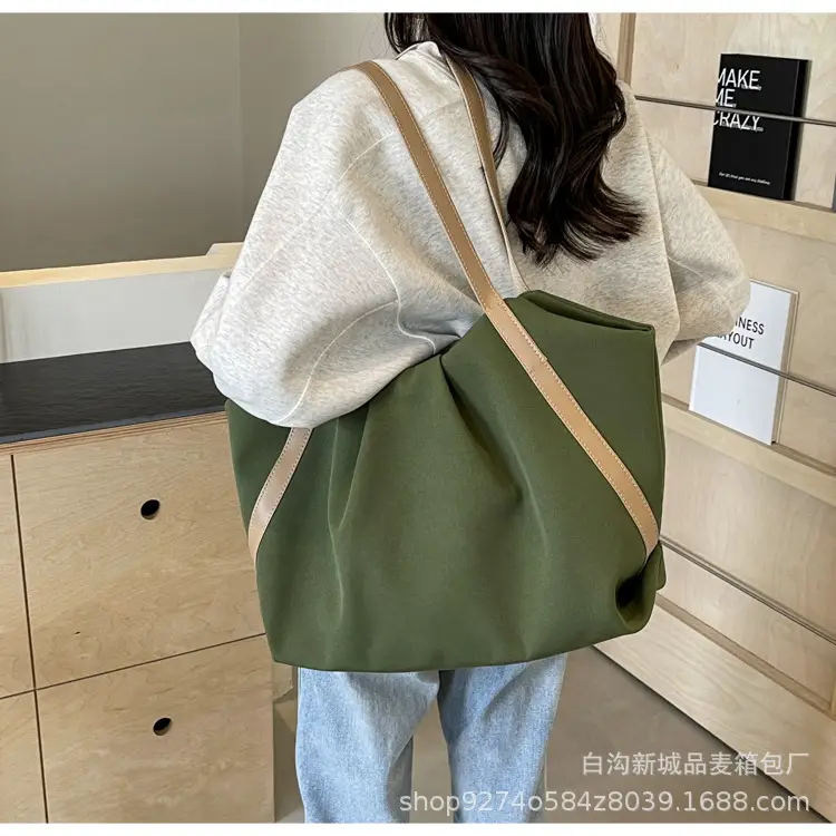 Large Canvas Tote Bag for Women 2026 Black — feature 18