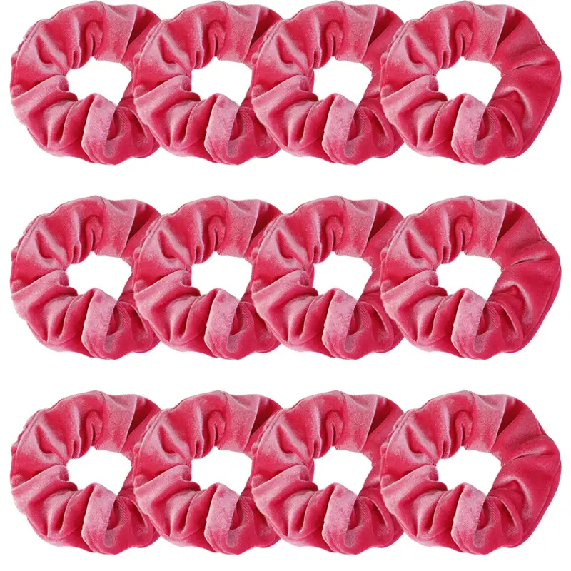 Blue Velvet High Elastic Hair Rings for Women - Image 8