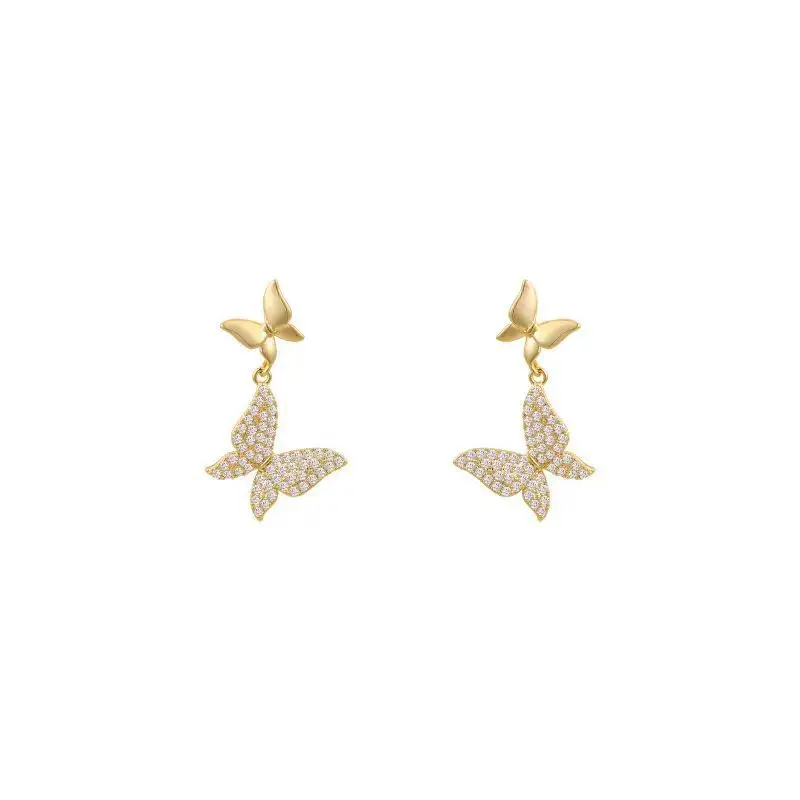 Light Luxury Butterfly Earrings for Women - Image 5