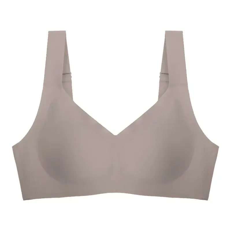 Women's W-Shape Anti-Sagging Push Up Bra with Wide Strap - Image 11