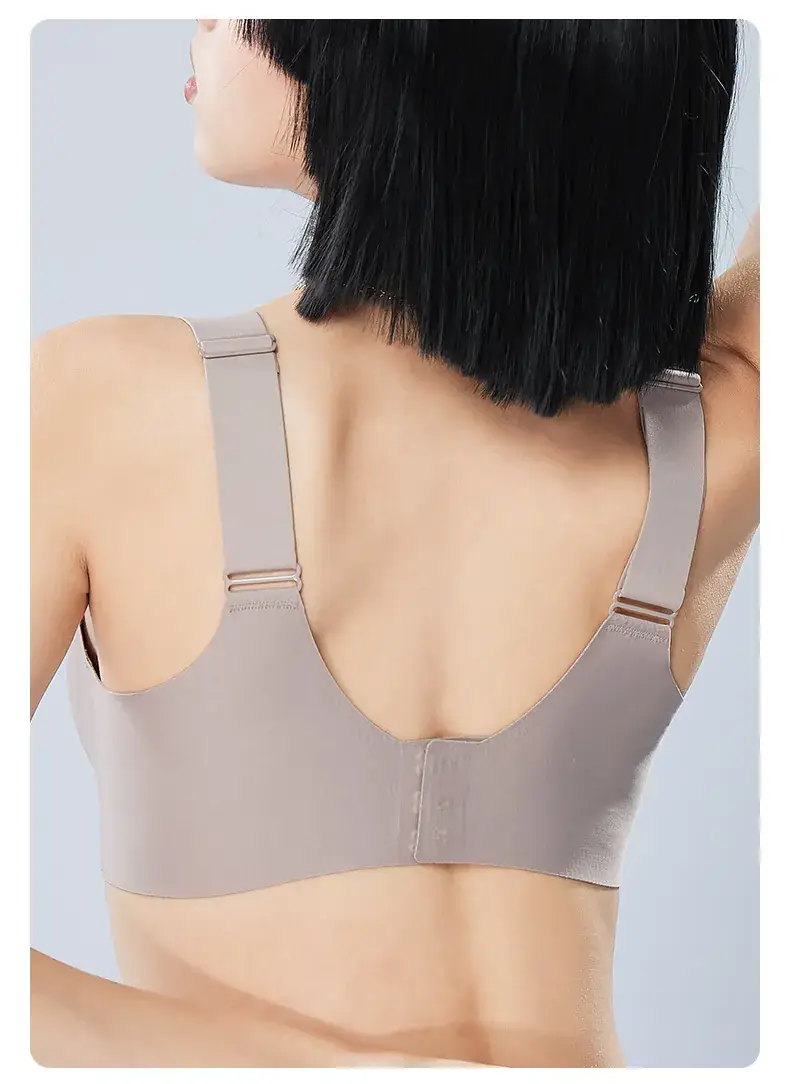 Women's W-Shape Anti-Sagging Push Up Bra with Wide Strap — feature 13
