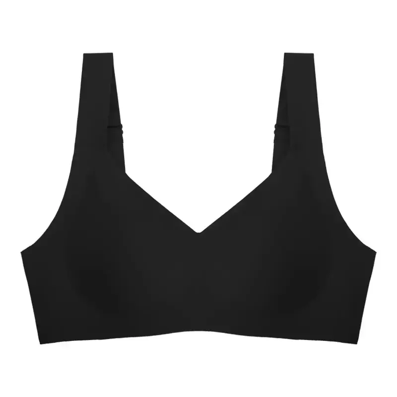Women's W-Shape Anti-Sagging Push Up Bra with Wide Strap - Image 6