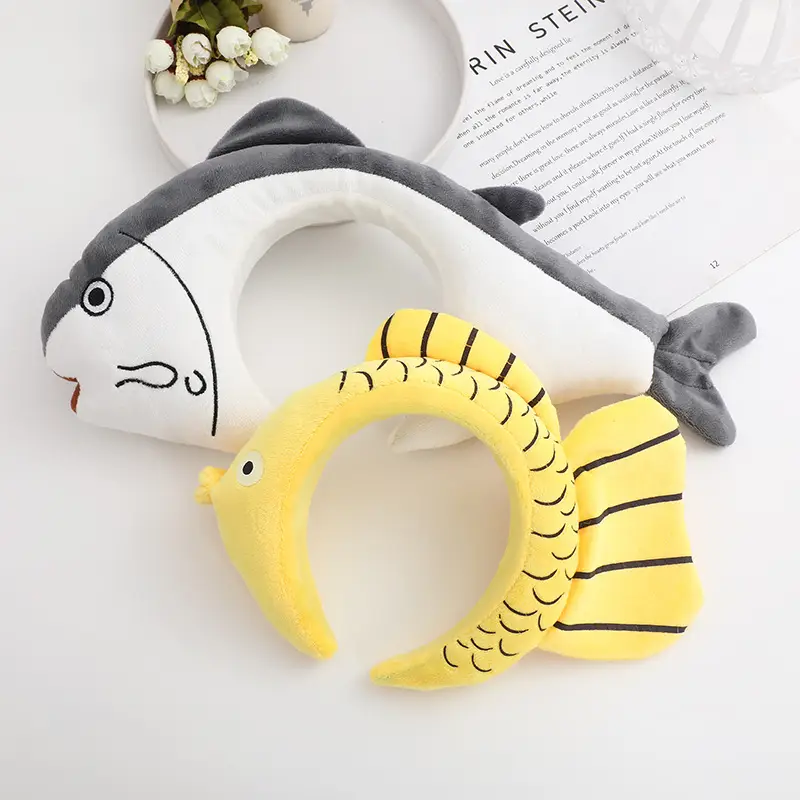 Cute Fox Rabbit Cos Cute Green Hairband with Eyes - Image 49