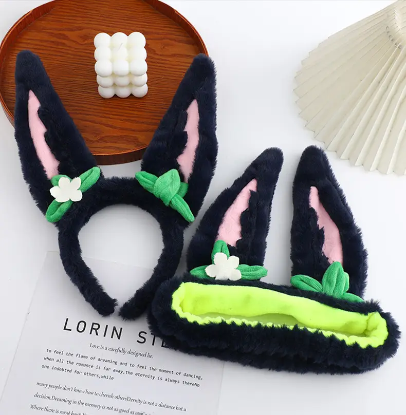 Cute Fox Rabbit Cos Cute Green Hairband with Eyes — feature 10