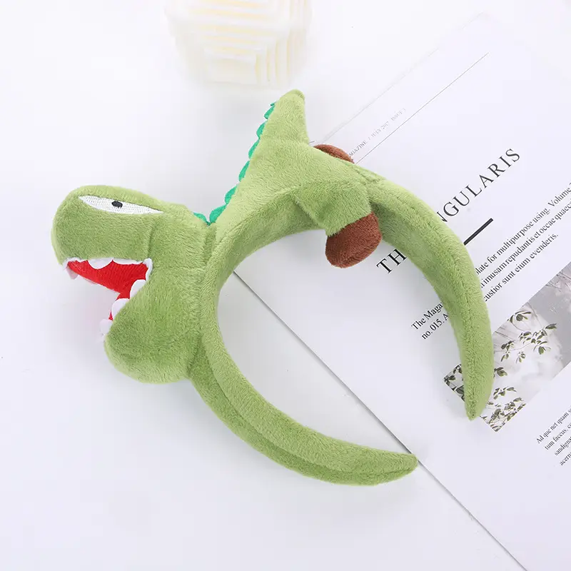 Cute Fox Rabbit Cos Cute Green Hairband with Eyes — feature 12