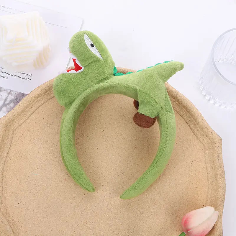 Cute Fox Rabbit Cos Cute Green Hairband with Eyes — feature 13