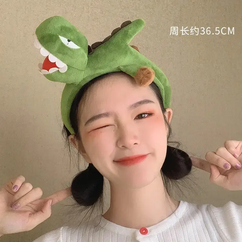 Cute Fox Rabbit Cos Cute Green Hairband with Eyes — feature 3