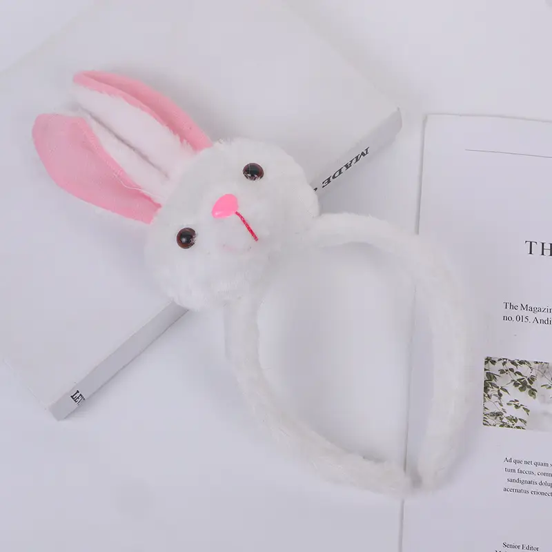 Cute Fox Rabbit Cos Cute Green Hairband with Eyes - Image 10