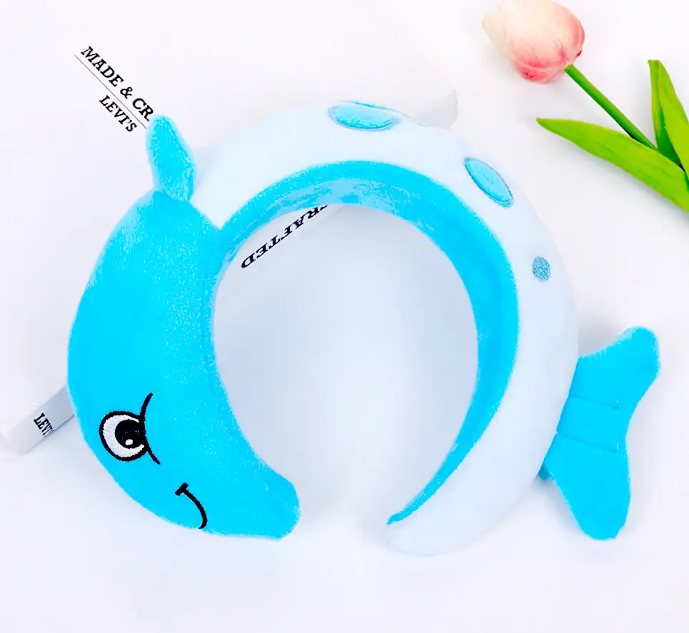 Cute Fox Rabbit Cos Cute Green Hairband with Eyes - Image 16