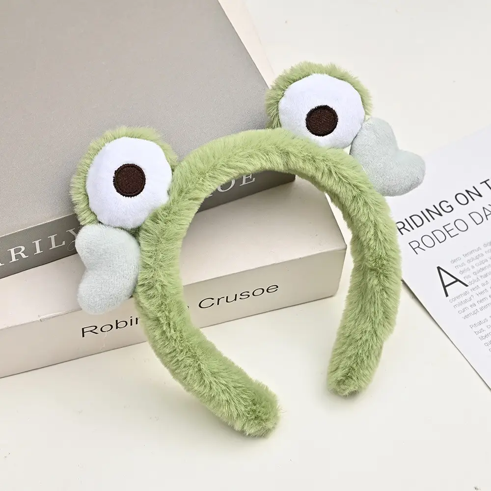 Cute Fox Rabbit Cos Cute Green Hairband with Eyes - Image 28