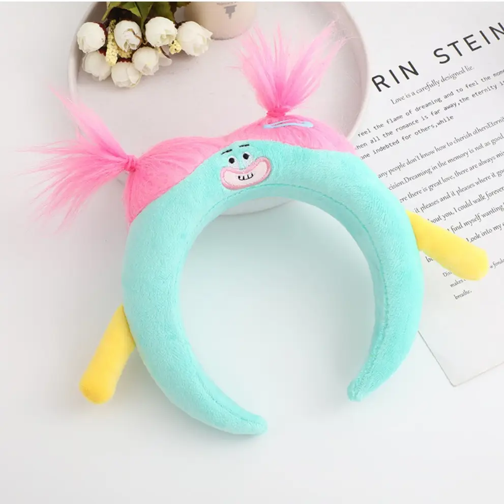 Cute Fox Rabbit Cos Cute Green Hairband with Eyes - Image 38