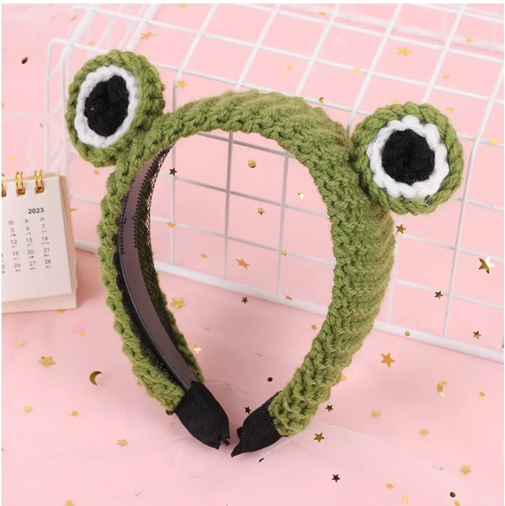 Cute Fox Rabbit Cos Cute Green Hairband with Eyes - Image 40