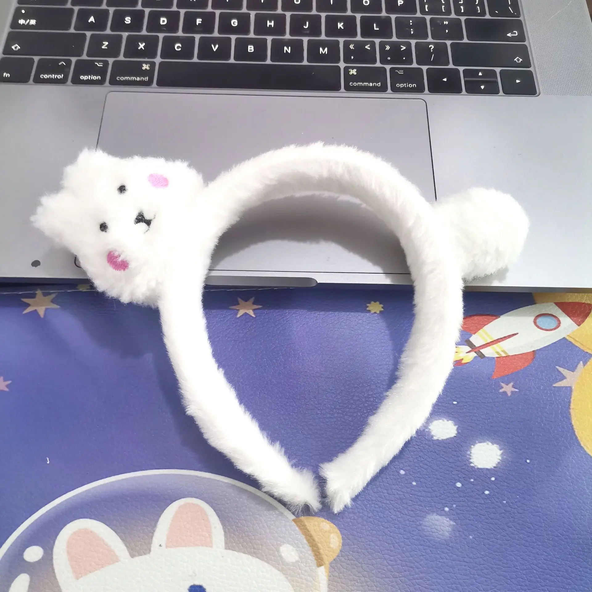 Cute Fox Rabbit Cos Cute Green Hairband with Eyes - Image 45
