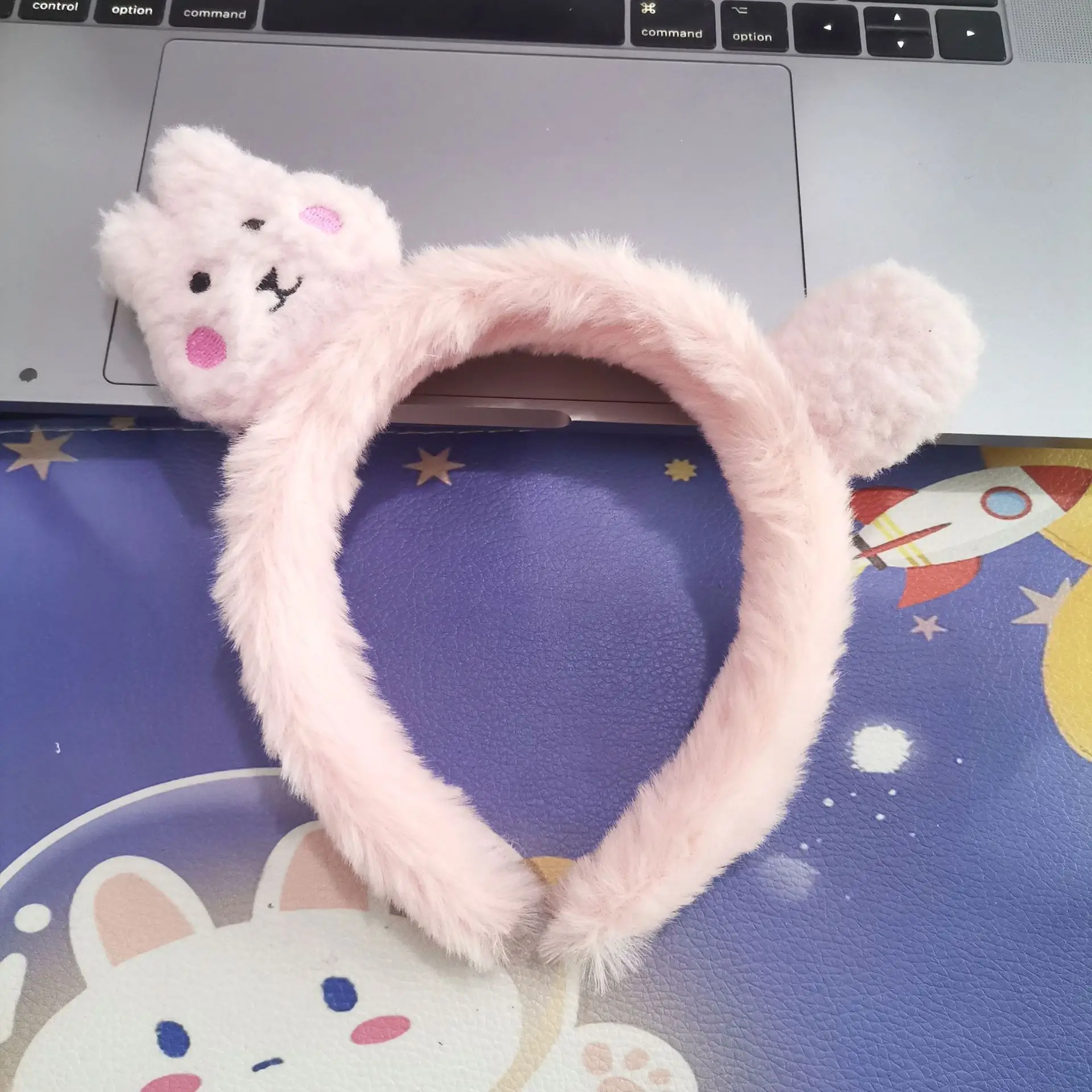 Cute Fox Rabbit Cos Cute Green Hairband with Eyes - Image 46