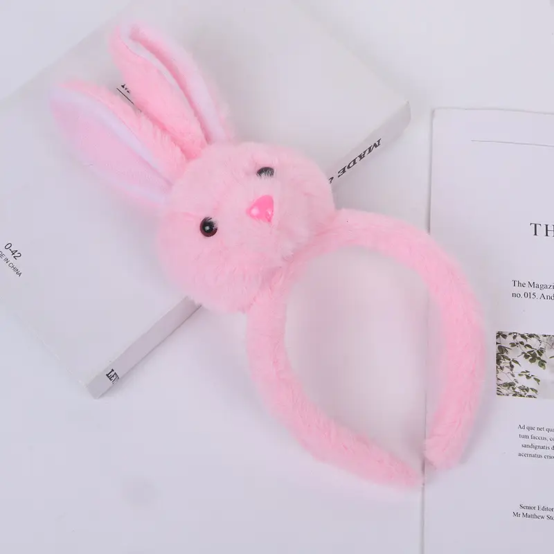 Cute Fox Rabbit Cos Cute Green Hairband with Eyes - Image 9