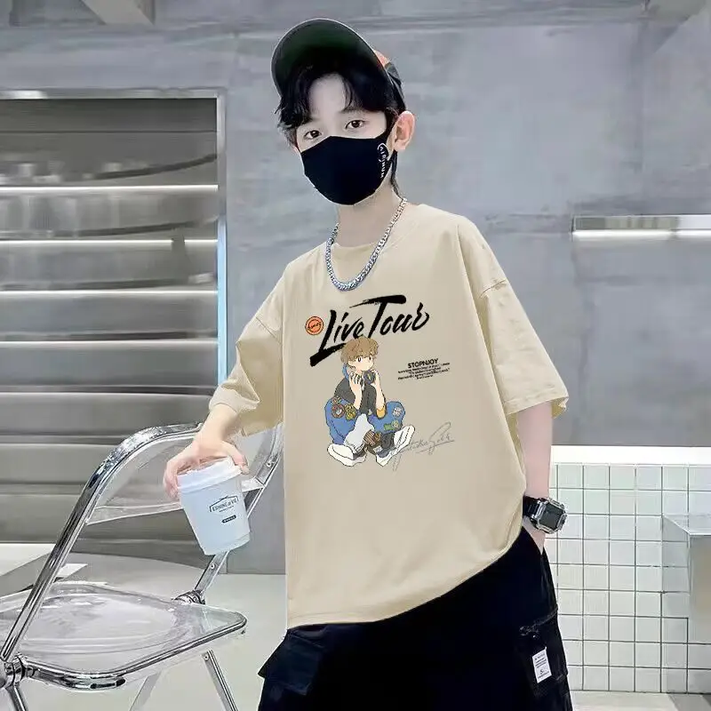 Boy's Cotton Cartoon T-Shirt Summer Wear - Image 5