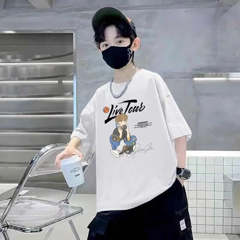 Boy's Cotton Cartoon T-Shirt Summer Wear - Image 6