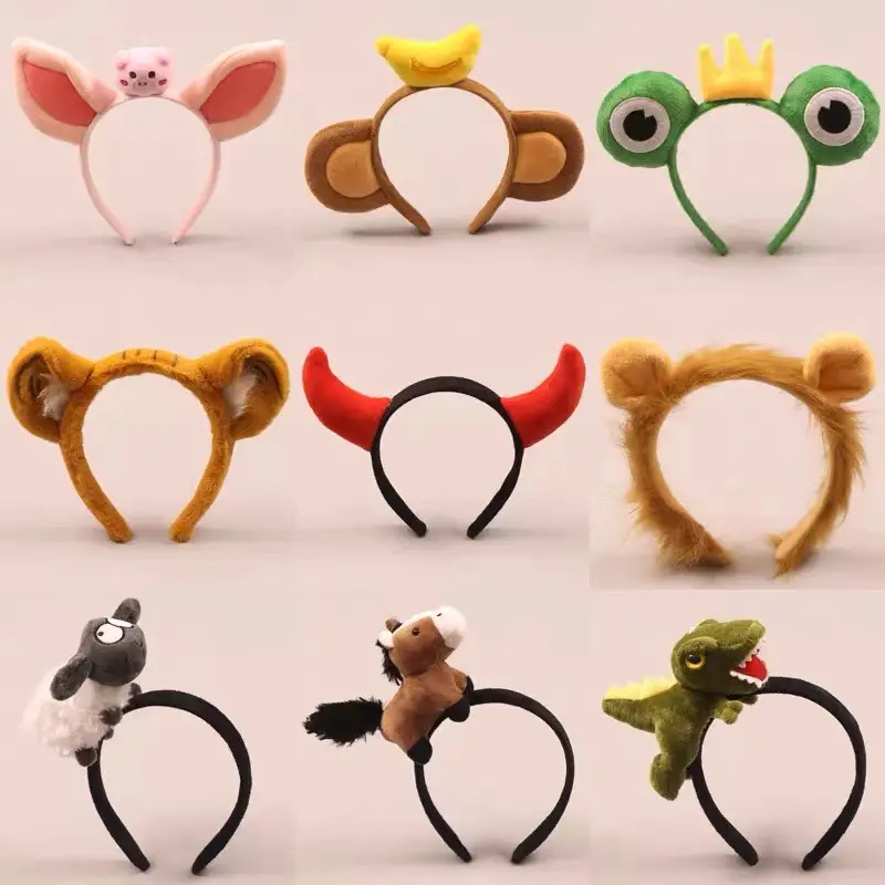 Pink Cartoon Hair Hoop for Girls Cute Face Wash - Image 67