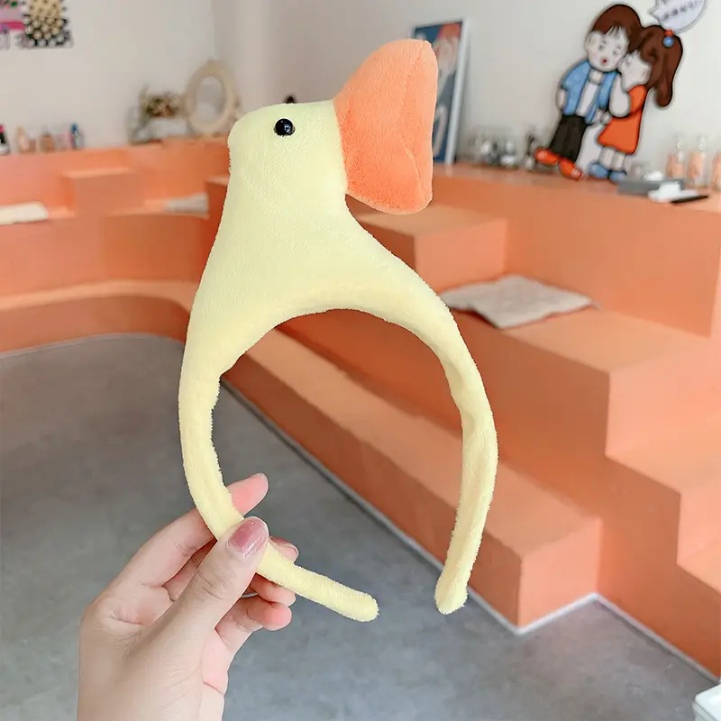 Pink Cartoon Hair Hoop for Girls Cute Face Wash - Image 15