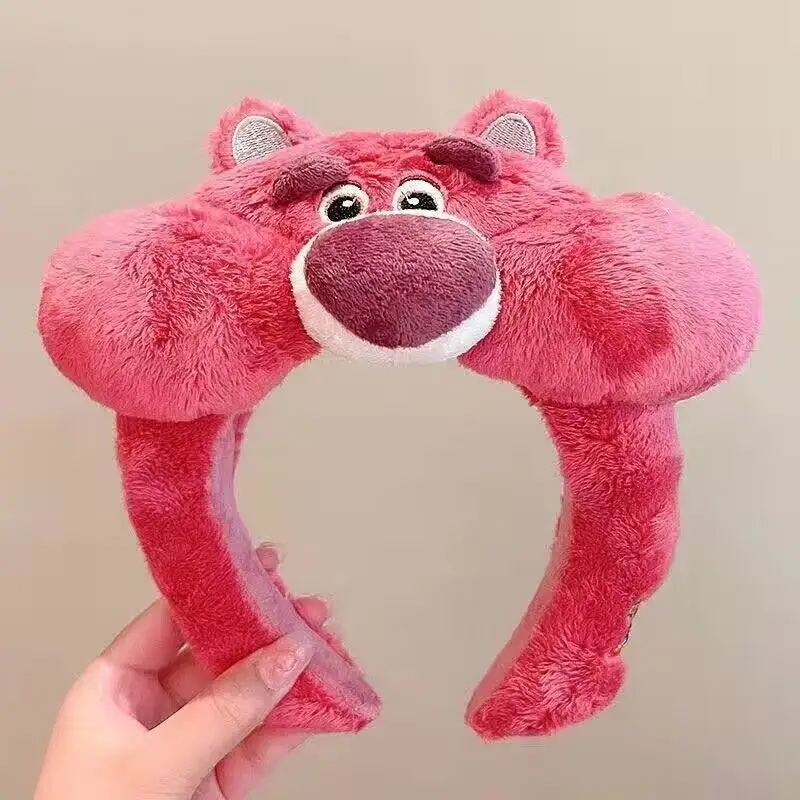 Pink Cartoon Hair Hoop for Girls Cute Face Wash - Image 21