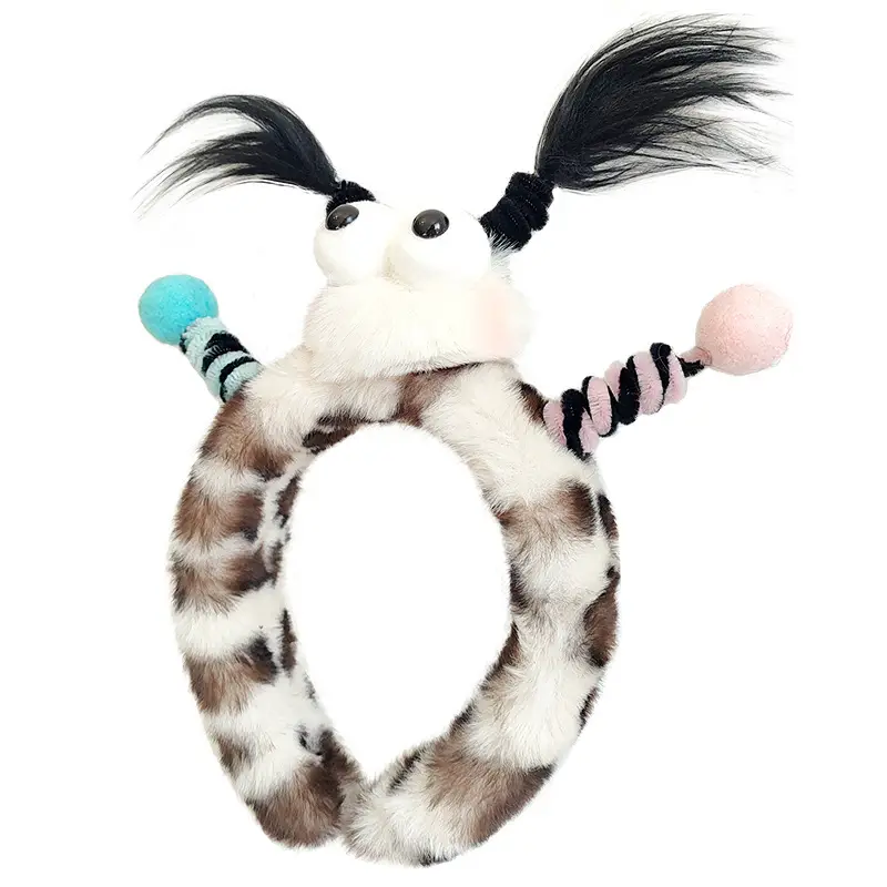Pink Cartoon Hair Hoop for Girls Cute Face Wash - Image 25
