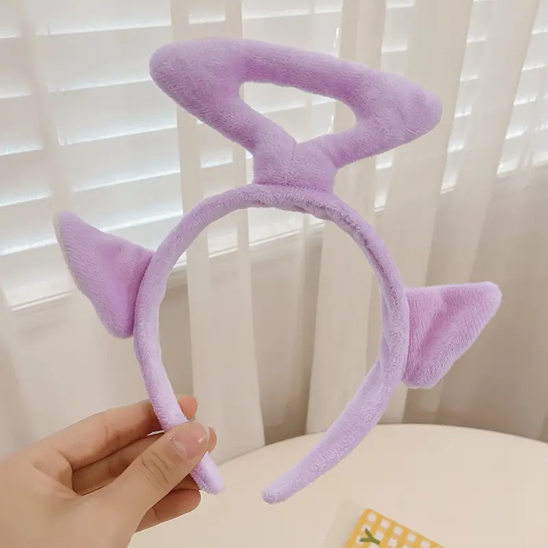 Pink Cartoon Hair Hoop for Girls Cute Face Wash - Image 52