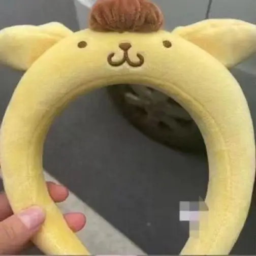 Pink Cartoon Hair Hoop for Girls Cute Face Wash - Image 5