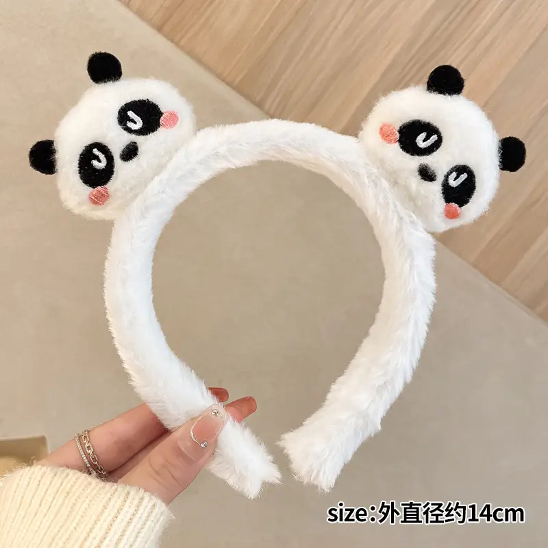 Pink Cartoon Hair Hoop for Girls Cute Face Wash - Image 64