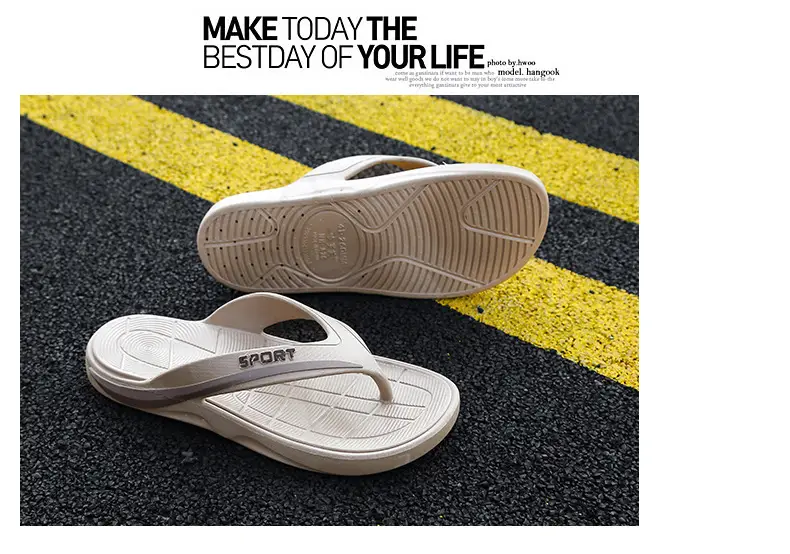 Fashion flip-flops men's summer trend out-of-the-way flip-flops outdoor leisure non-slip beach sandals wholesale — feature 17