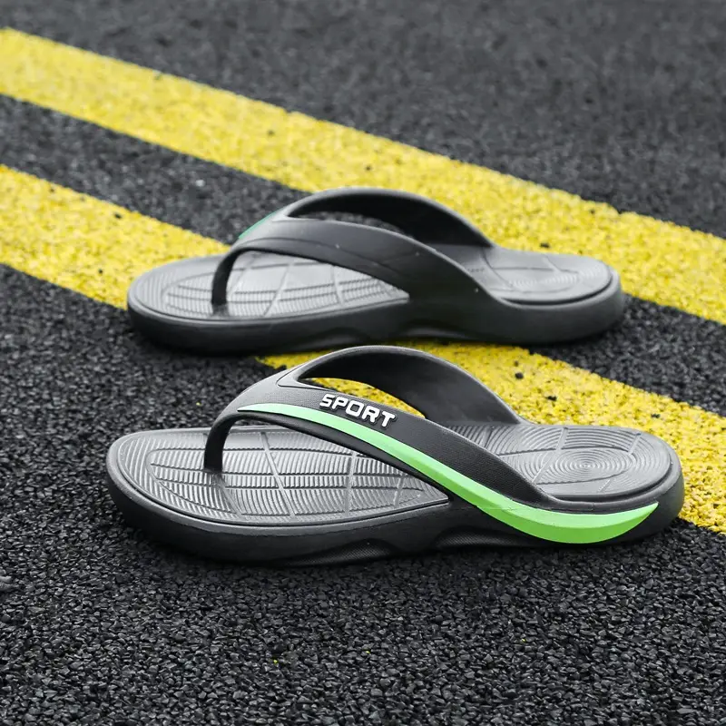 Fashion flip-flops men's summer trend out-of-the-way flip-flops outdoor leisure non-slip beach sandals wholesale - Image 2