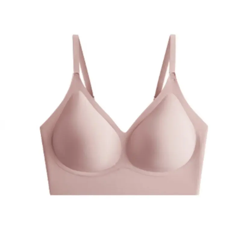 Hundred Mu Homemade Invisible Impervious Underwear Traceless Women's No Steel Ring Gathering Vest Bra No Size Beauty Back Bra - Image 20