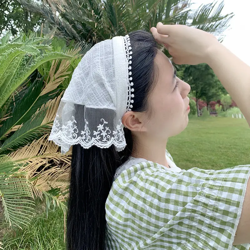 White Turban Headband