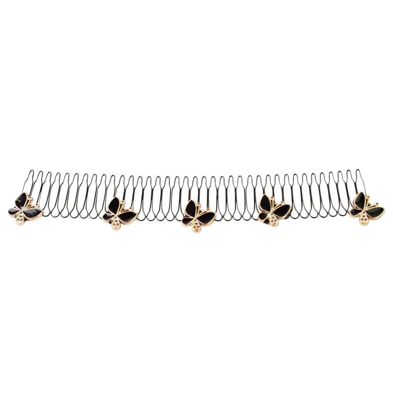 Women's Gold Pearl Hair Clips 20cm Broken Hair Hoop - Image 12