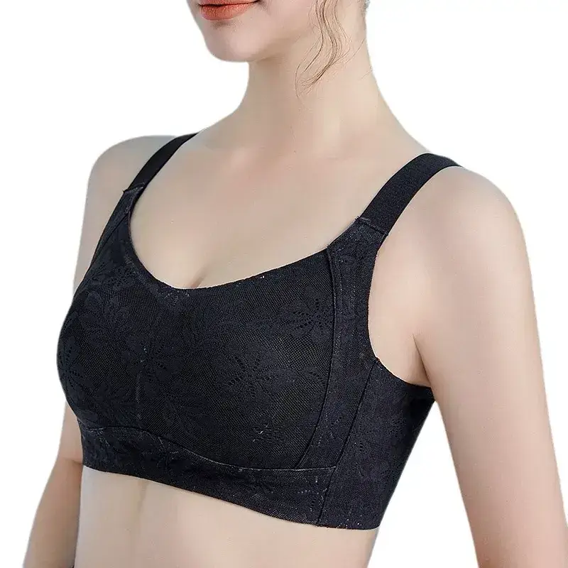 Traceless Women's Thin Sports Bra with Rabbit Ear Design - Image 5