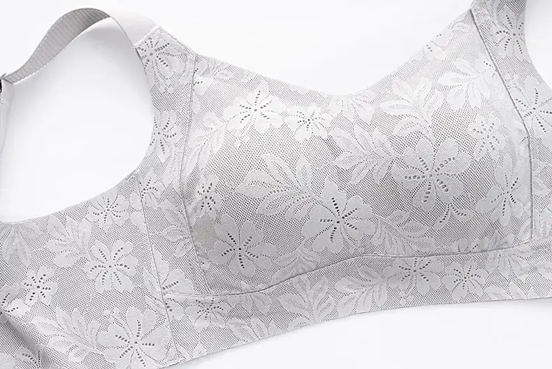 Traceless Women's Thin Sports Bra with Rabbit Ear Design — feature 32