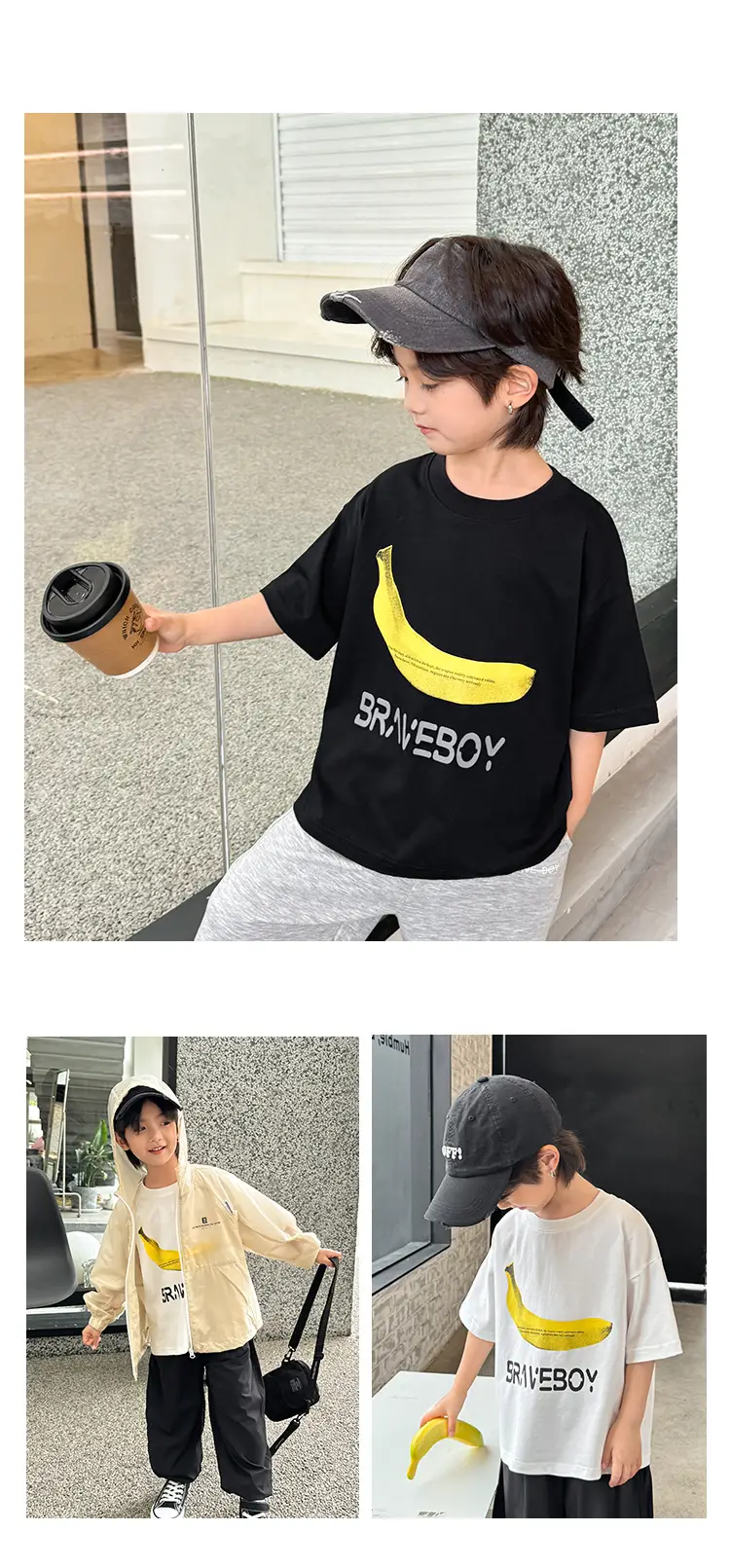Boys Pure Cotton Printed T-Shirt Short Sleeve Summer Wear — feature 8