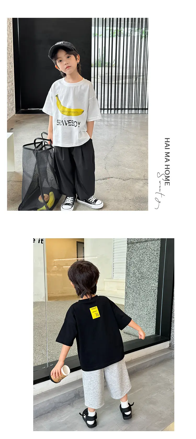Boys Pure Cotton Printed T-Shirt Short Sleeve Summer Wear — feature 9