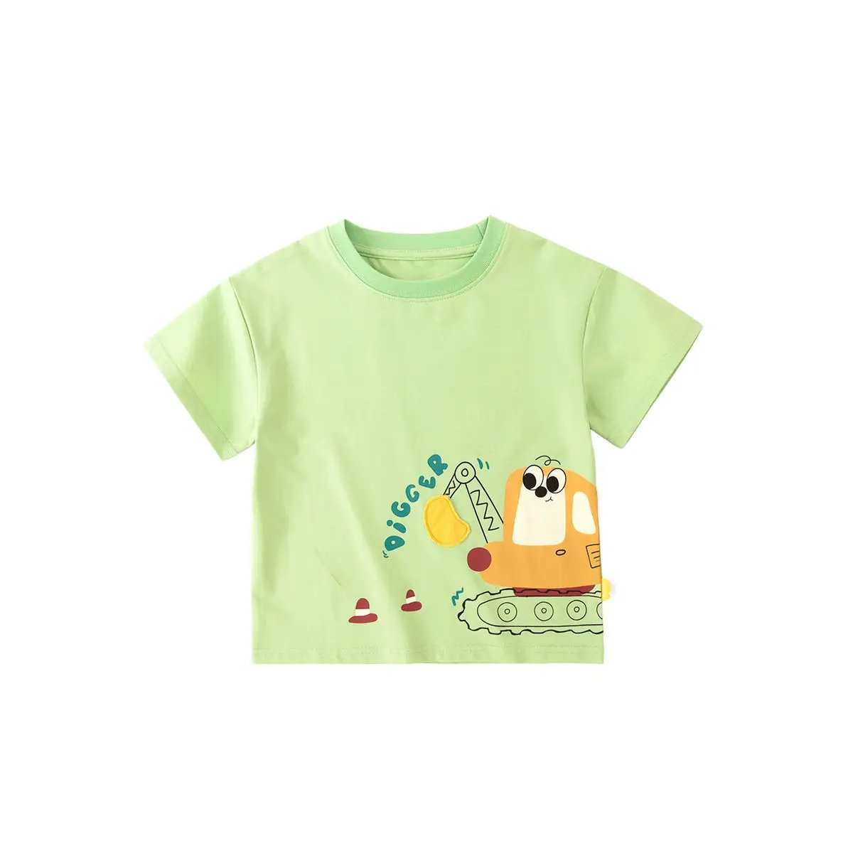 Dudu Jia Baby T-shirt Red White Short Sleeve - Image 7