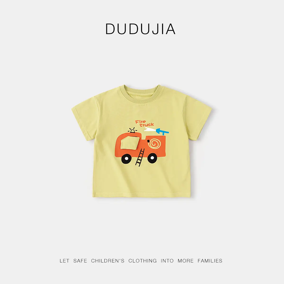 Dudu Jia Baby T-shirt Red White Short Sleeve - Image 9