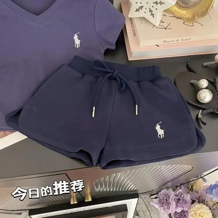 Boys Girls 2024 Summer Casual T-Shirt Shorts Set — feature 6