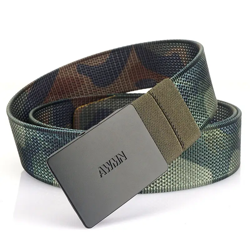 Double Face Nylon Belt Men Women Adjustable Buckle - Image 11